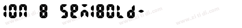 ION B SemiBold字体转换